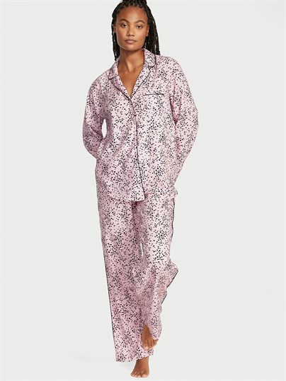 Flanel Uzun Pijama Takimi