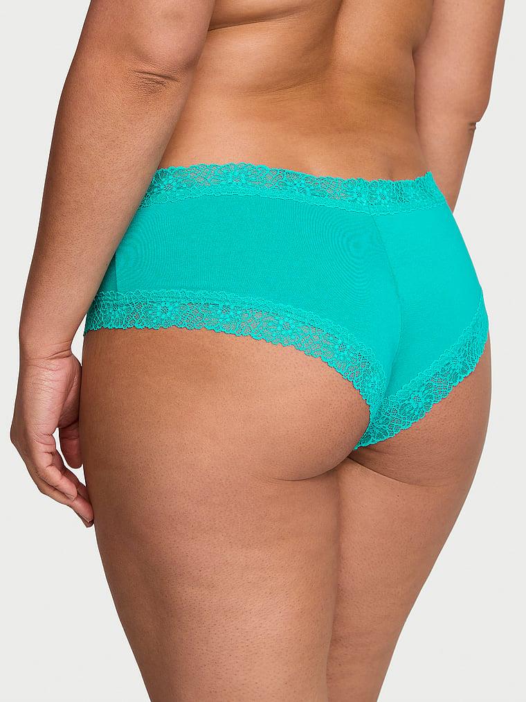 Beli Dantelli Pamuklu Cheeky Kulot arka görünüm