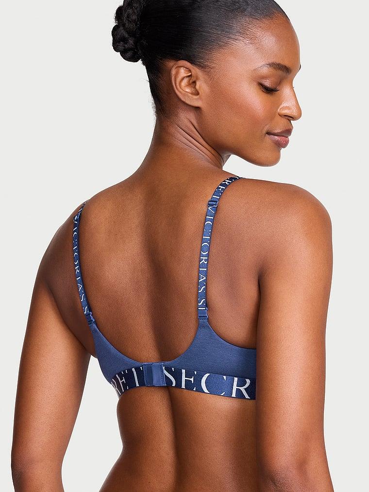 Perfect Shape Pamuklu Logo Detayli Push Up Sütyen arka görünümü