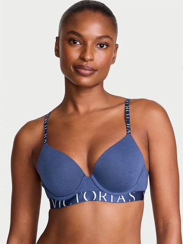 Perfect Shape Pamuklu Logo Detayli Push Up Sütyen
