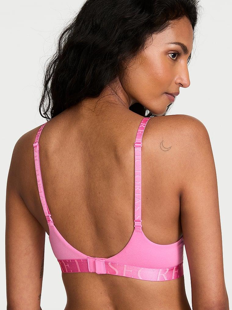 Perfect Shape Pamuklu Logo Detayli Push Up Sütyen arka görünümü
