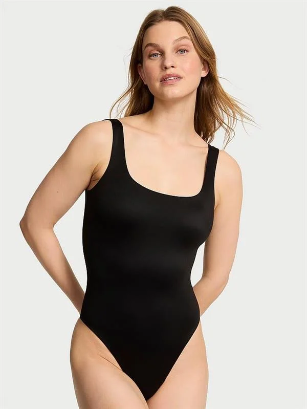 Feathersoft Innovation Kare Yaka Bodysuit ön görünüm
