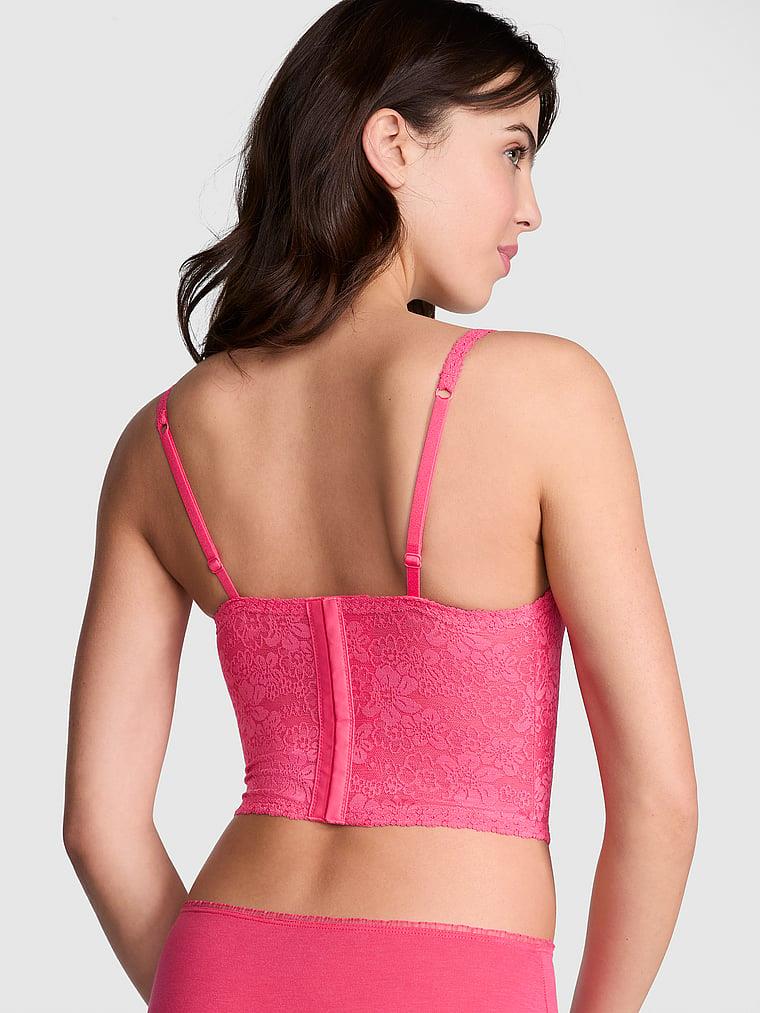 Pink Wink Dantelli Bustiyer arka görünüm