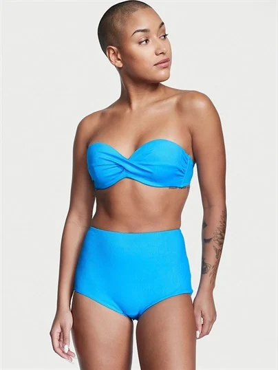 Buzgulu Askisiz Bikini Ustu