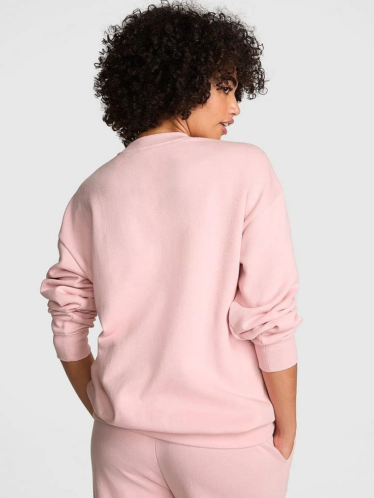 Pink Ivy Oversize Bisiklet Yaka Sweatshirt arka görünüm