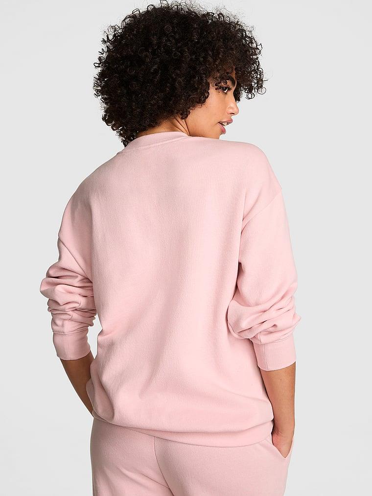 Pink Ivy Oversize Bisiklet Yaka Sweatshirt arka görünümü