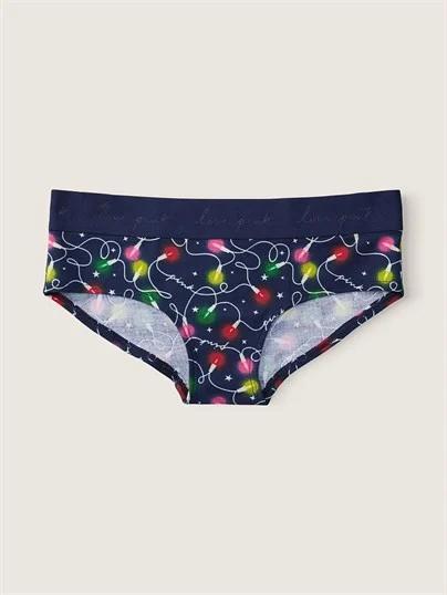 Pink Logo Hipster Kulot ön görünüm
