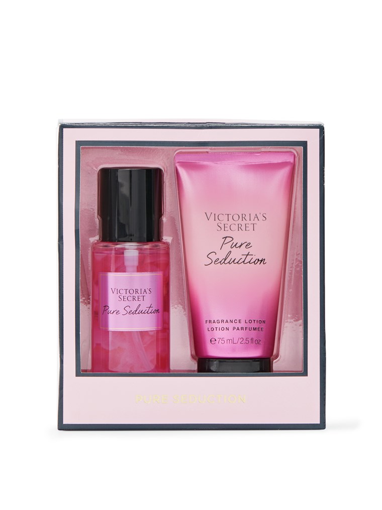 Pure Seduction Mini Vücut Spreyi Losyonu Seti arka görünümü