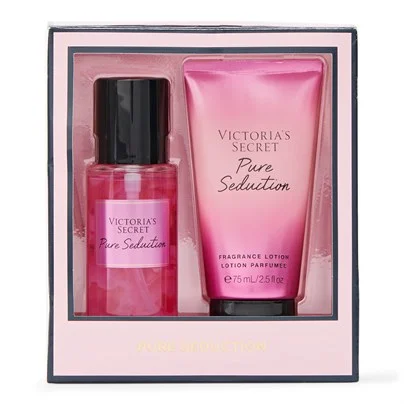 Pure Seduction Mini Vücut Spreyi Losyonu Seti ön görünüm